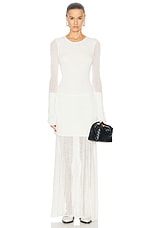 Proenza Schouler Anita Dress in Off White, view 1, click to view large image.