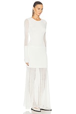 Proenza Schouler Anita Dress in Off White, view 2, click to view large image.