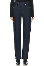 Proenza Schouler Ryman Wide Leg in Indigo, view 1, click to view large image.