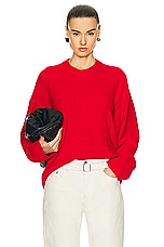 Proenza Schouler Amy Sweater in Red, view 1, click to view large image.