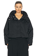 Proenza Schouler Maxwell Anorak in Black, view 1, click to view large image.
