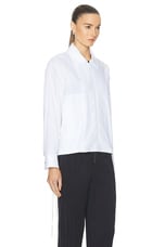 Proenza Schouler Emerson Jacket in White, view 2, click to view large image.