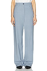 Proenza Schouler Otis Pant in Steel, view 1, click to view large image.