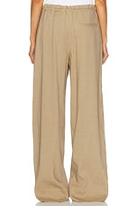 Proenza Schouler Jade Pant in Bronze, view 4, click to view large image.