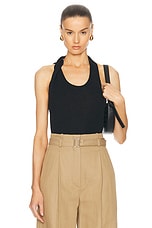 Proenza Schouler Stevie Top in Black, view 1, click to view large image.