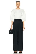 Proenza Schouler Reagan Top in Pearl, view 4, click to view large image.