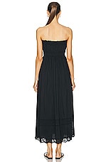 Posse Mylah Strapless Dress in Black, view 3, click to view large image.