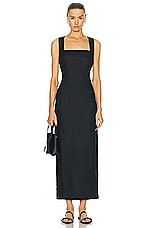 Posse Alice Midi Dress in Black, view 1, click to view large image.