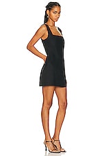 Posse Alice Mini Dress in Black, view 2, click to view large image.
