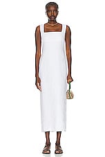 Posse Alice Midi Dress in Ivory, view 1, click to view large image.