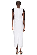 Posse Alice Midi Dress in Ivory, view 3, click to view large image.