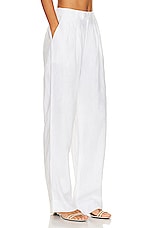 Posse Louis Trouser in Ivory, view 2, click to view large image.
