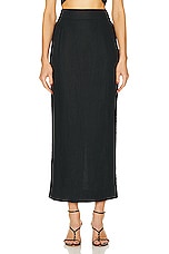 Posse Emma Pencil Skirt in Black, view 1, click to view large image.