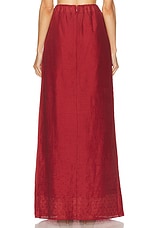 Posse Aurelia Skirt in Merlot, view 4, click to view large image.