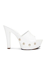 Paris Texas Consuelo 130 Heel in White, view 1, click to view large image.