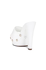 Paris Texas Consuelo 130 Heel in White, view 3, click to view large image.