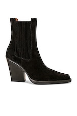 Paris Texas Dallas Ankle Boot in Black, view 1, click to view large image.