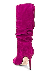 Paris Texas Slouchy Boot 85 in Ciclamino, view 3, click to view large image.