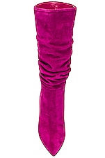 Paris Texas Slouchy Boot 85 in Ciclamino, view 4, click to view large image.