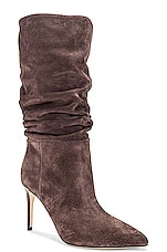 Paris Texas Slouchy Boot 85 in Smoke, view 2, click to view large image.