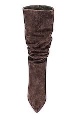Paris Texas Slouchy Boot 85 in Smoke, view 4, click to view large image.