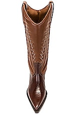 Paris Texas Rosario Boot in Cuoio, view 4, click to view large image.