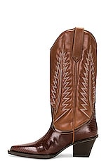Paris Texas Rosario Boot in Cuoio, view 5, click to view large image.