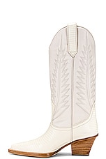 Paris Texas Rosario Boot in Bone, view 5, click to view large image.