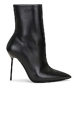 Paris Texas Lidia Ankle Boot Heel 105 in Black, view 1, click to view large image.