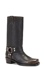 Paris Texas Roxy Boot in Black, view 2, click to view large image.