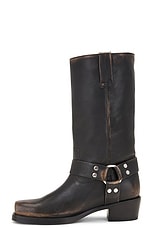 Paris Texas Roxy Boot in Black, view 5, click to view large image.