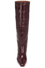 Paris Texas Bettina Boot 55 in Rouge Noir, view 4, click to view large image.