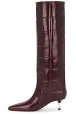 Paris Texas Bettina Boot 55 in Rouge Noir, view 5, click to view large image.