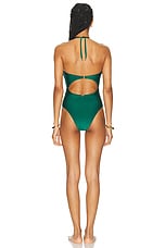 PatBO Piscina Cutout One Piece Swimsuit in Galapagos, view 3, click to view large image.