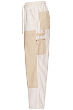 Puma Select X Rhuigi Double Knee Pant in White, view 4, click to view large image.