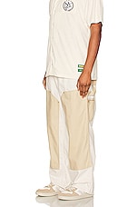 Puma Select X Rhuigi Double Knee Pant in White, view 7, click to view large image.