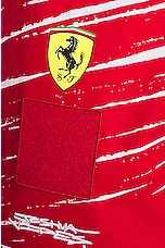 Puma Select Ferrari x Joshua Vides Race Pants in Red, view 3, click to view large image.