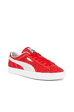 Puma Select Suede in Red, view 2, click to view large image.
