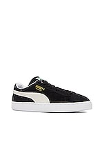 Puma Select Suede Classic Xxi Sneakers in Puma Black & Puma White, view 2, click to view large image.
