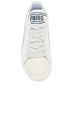 Puma Select X Rhuigi Clyde 03 Sneaker in White & Clyde, view 4, click to view large image.