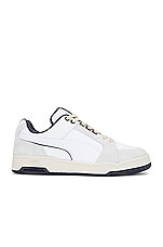 Puma Select Slipstream Low Baseline Sneaker in White, view 1, click to view large image.