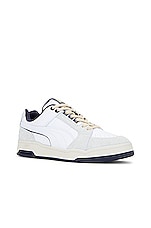Puma Select Slipstream Low Baseline Sneaker in White, view 2, click to view large image.