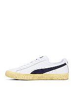 Puma Select Clyde Vintage Sneaker in WHITE / CLYDE VINTAGE, view 5, click to view large image.