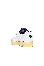 Puma Select Slipstream Lo The Neverworn Ii Sneaker in White, New Navy, & Light Straw, view 3, click to view large image.