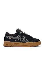 Puma Select 180 Cordura Sneaker in Black & Gum, view 1, click to view large image.