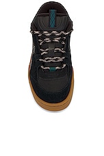 Puma Select 180 Cordura Sneaker in Black & Gum, view 4, click to view large image.