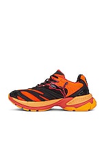 Puma Select X Pleasures Velophasis Layers Sneaker in Orange, view 5, click to view large image.