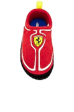 Puma Select Ferrari Tuff X Jv Sneaker in Rosso Corsa & Black, view 4, click to view large image.