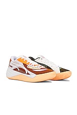 Puma Select All-pro Nitro Gremlins Sneaker in White, view 1, click to view large image.