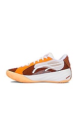 Puma Select All-pro Nitro Gremlins Sneaker in White, view 6, click to view large image.